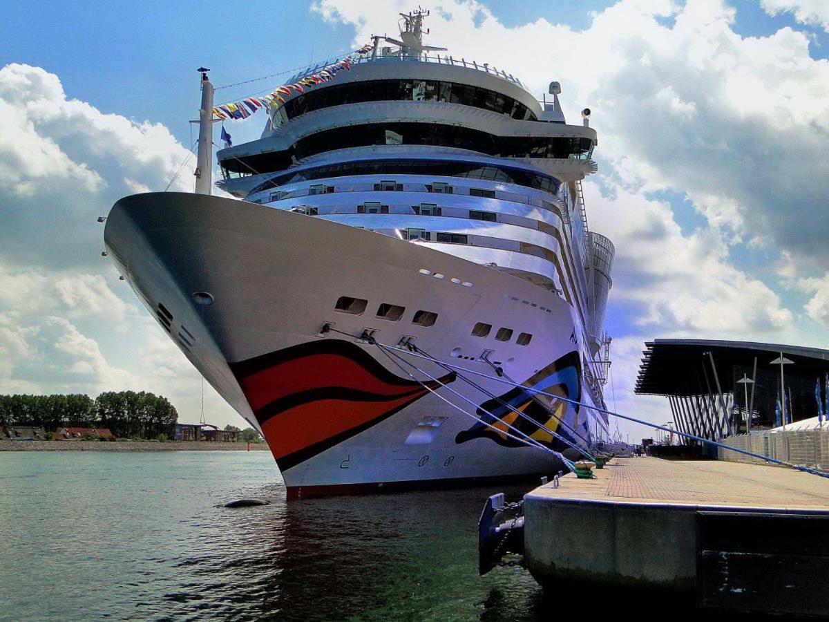 Appartamento Vormann Jantzen, Direkt Am Leuchtturm Rostock Esterno foto