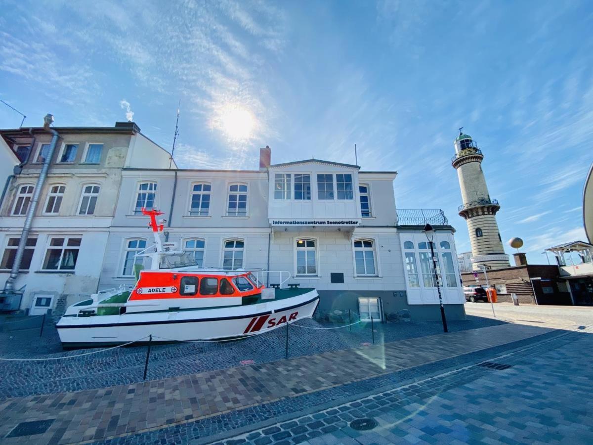 Appartamento Vormann Jantzen, Direkt Am Leuchtturm Rostock Esterno foto
